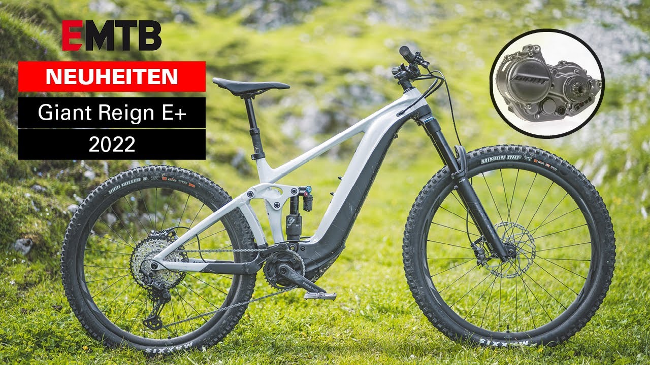 E-MTB-Neuheiten 2022: GIANT Reign E+ mit neuem Yamaha-Motor