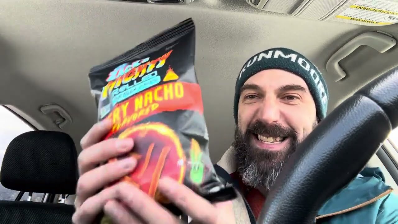 Zack&rsquo;s Mighty Rolled Tortilla Chips: Fiery Nacho flavored