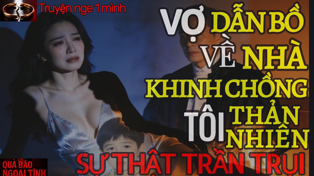 Đau Đớn Nhìn Vợ Dẫn Nhân Tình Về Nhà: Sự Thật Phía Sau Đó là...
