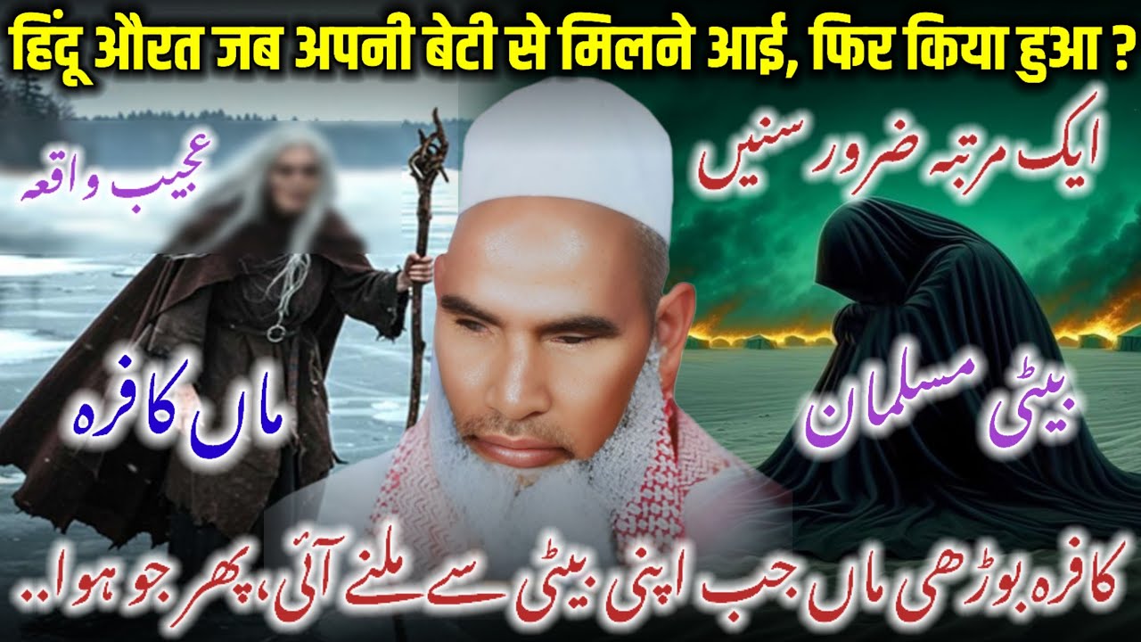 Budhi maai aur uski ladki ka waqia // Budhi maa jab apni beti se Milne aai to kiya hua ? Qari Haneef