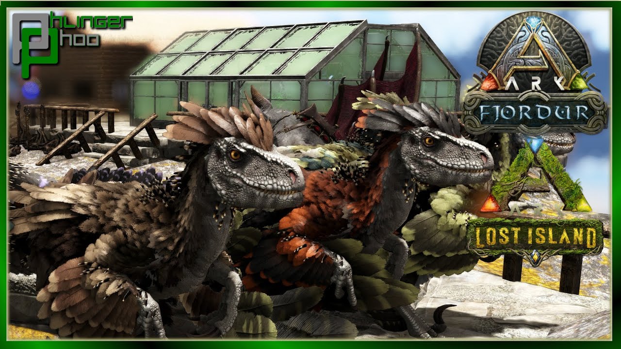 Setting up a Kibble Farm on Ark's Lost Fjordur 46