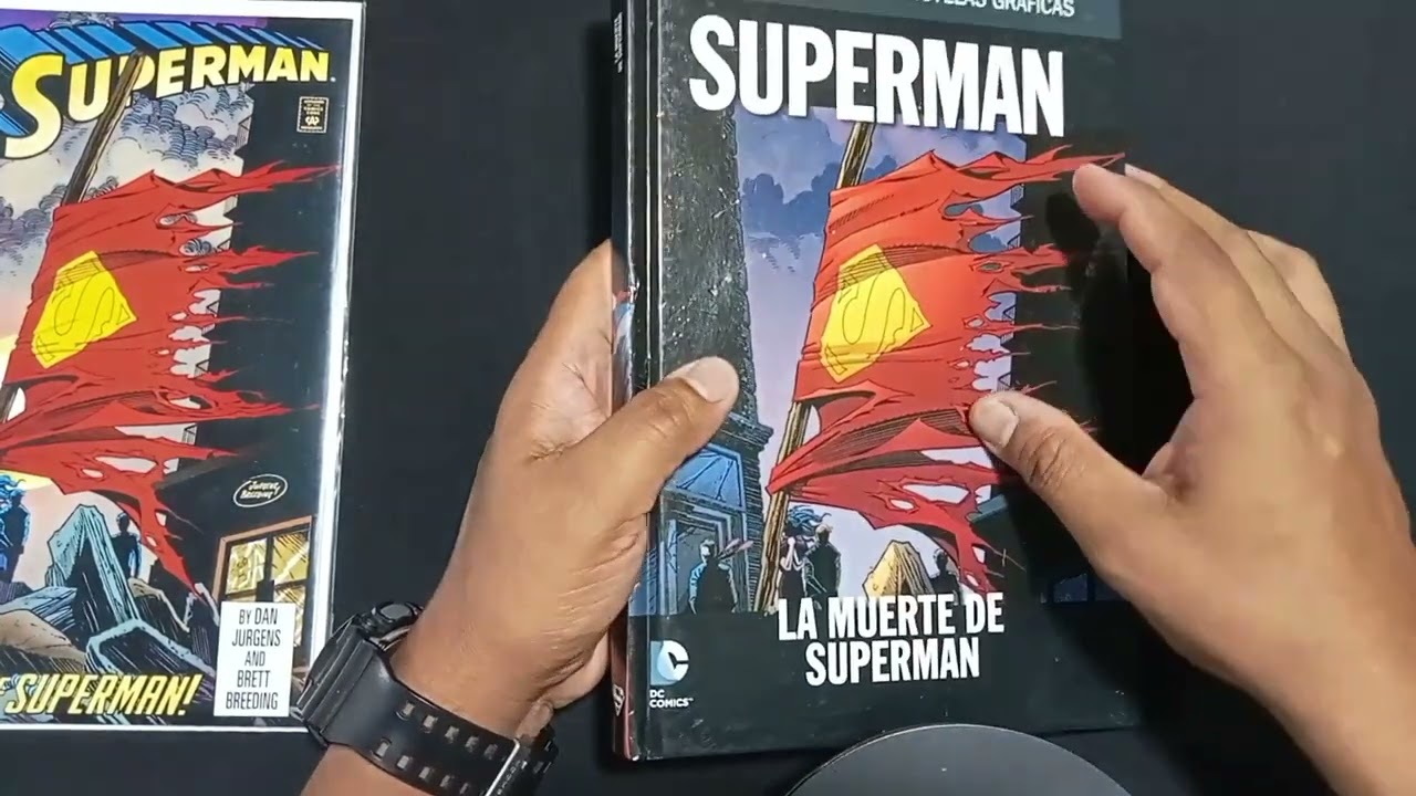 Cómic LA MUERTE DE SUPERMAN. Reseña por CABO ART.