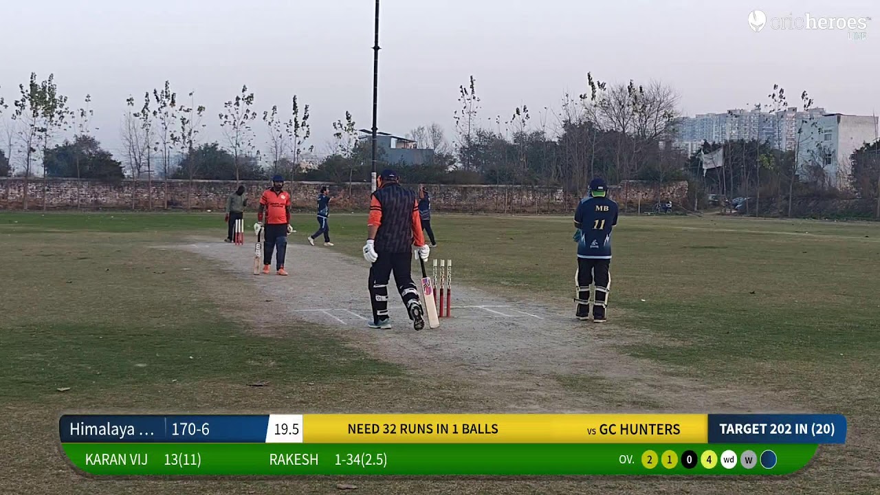 GC HUNTERS vs Himalaya Yoddha live cricket match | Individual live - Ace Cricket Club Ghaziabad