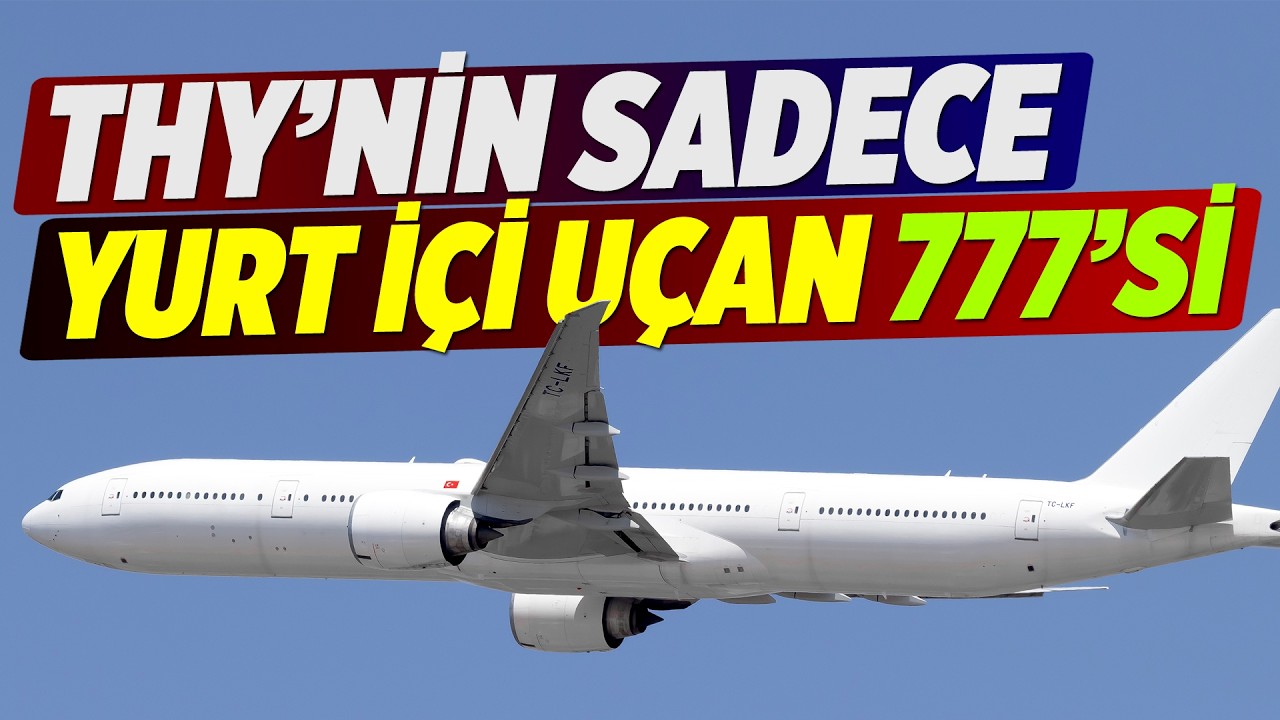 THY'NİN VİZESİZ UÇAĞI?? TC-LKF | Kaptan Baha