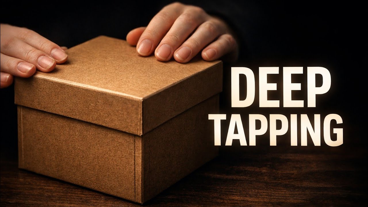 Relaxing Hard Box Tapping Sounds for Deep Sleep | No Talking | ASMR💤🎧