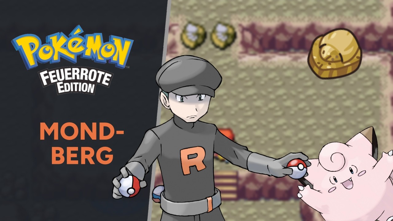 Mondberg – Pokémon Feuerrote Edition 100%