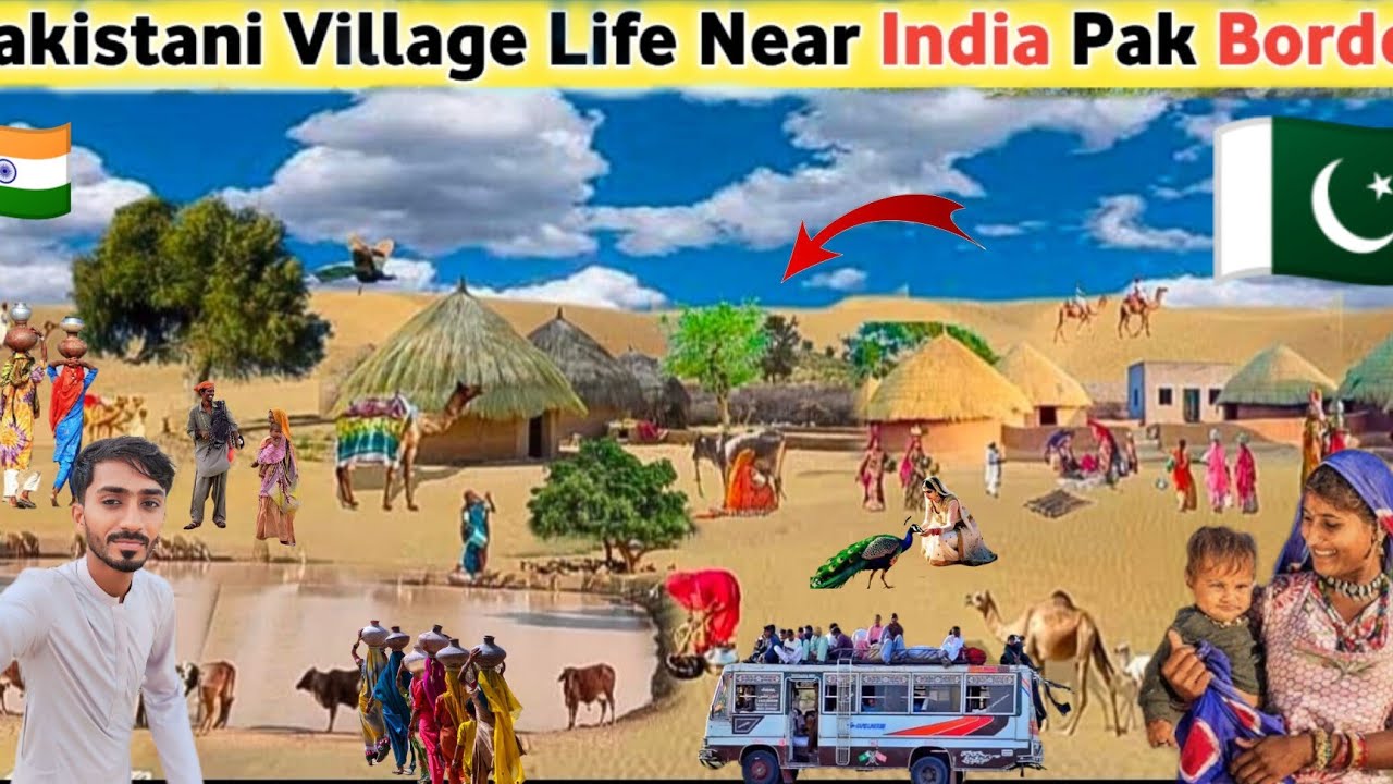 प्रातःकालीन हिंदू ग्राम्य जीवन शैली || Morning rutne in Pakistani hindu village Pure Pakistani hindu