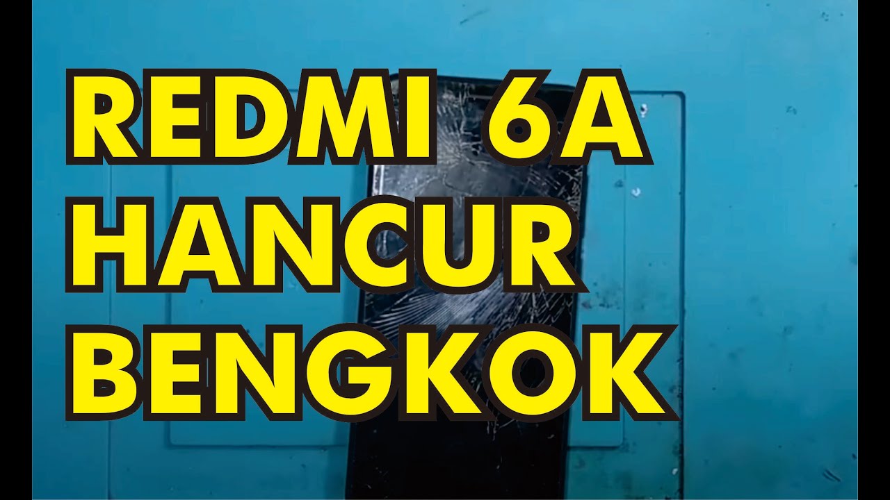 Ganti LCD TS FRAME Redmi 6A