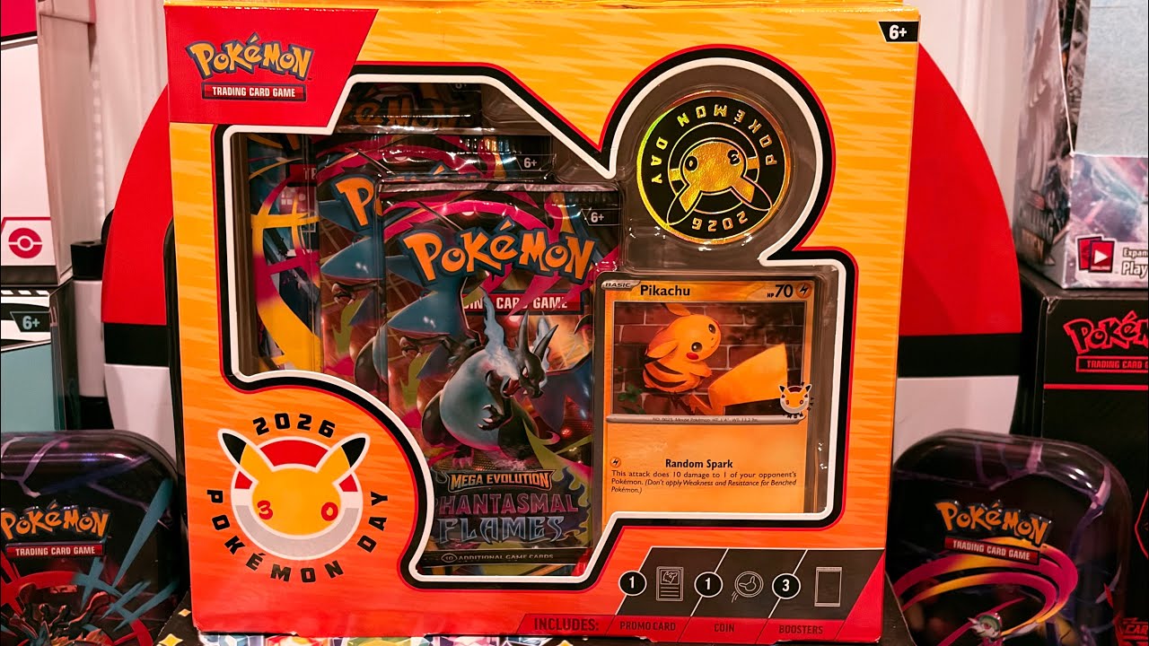 Pokémon Day 2026 30th Anniversary TCG Box