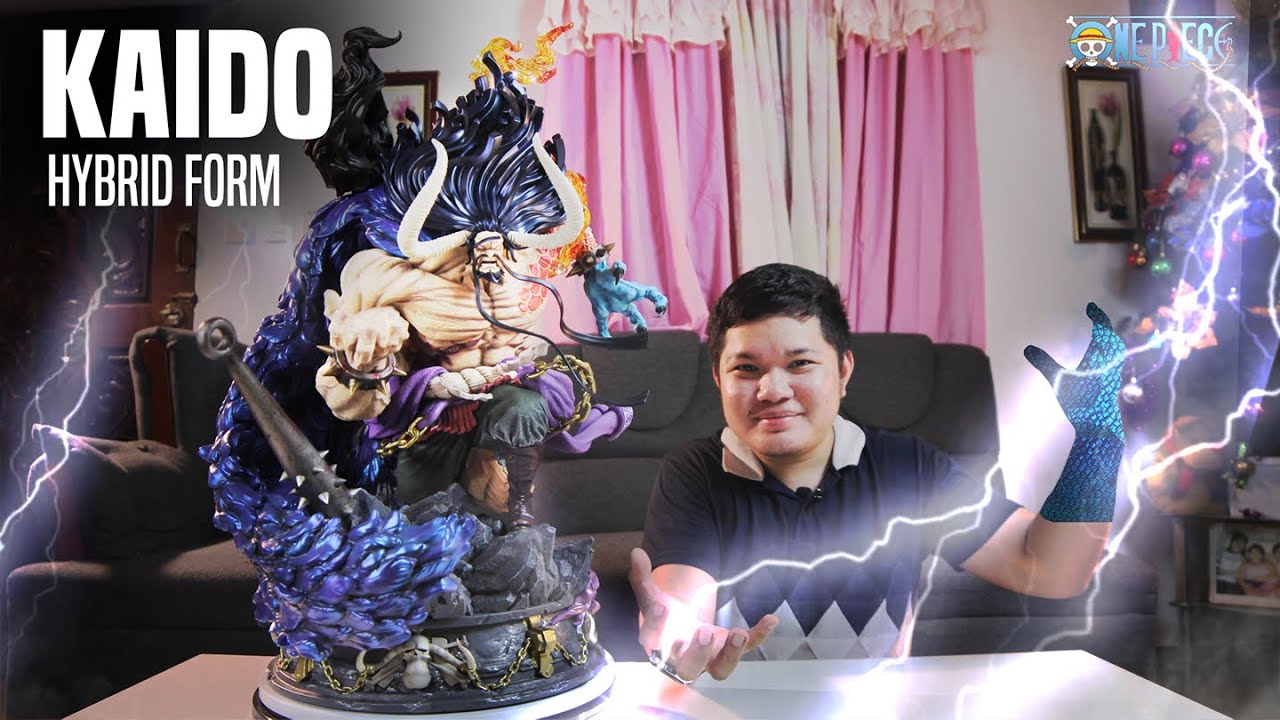 One Piece - Kaido The Beast Hybrid Form Resin Statue Unboxing (Last Sleep Studio)