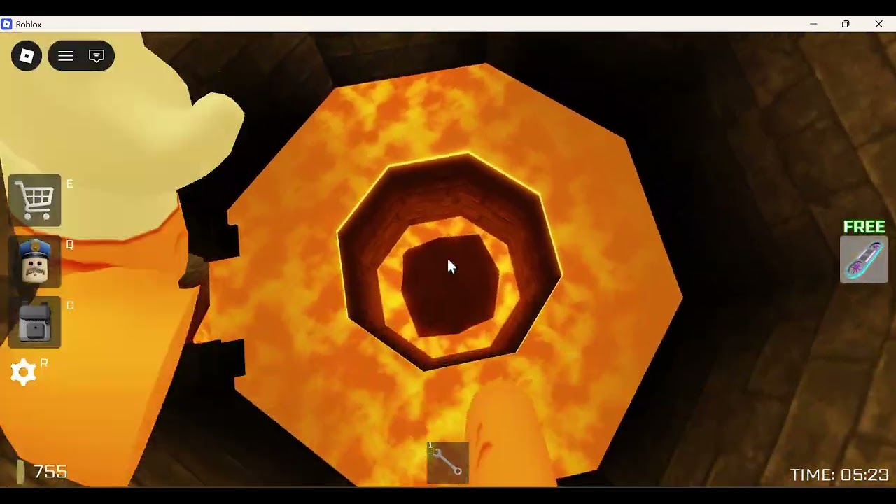 I BEAT BARRY'S PRISON RUN LAVA MODE