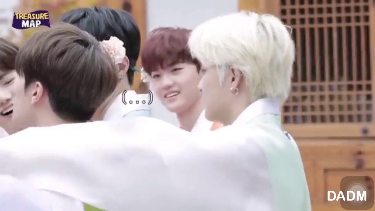 TREASURE Yedam and Doyoung moments in Treasure Map (Dodam)