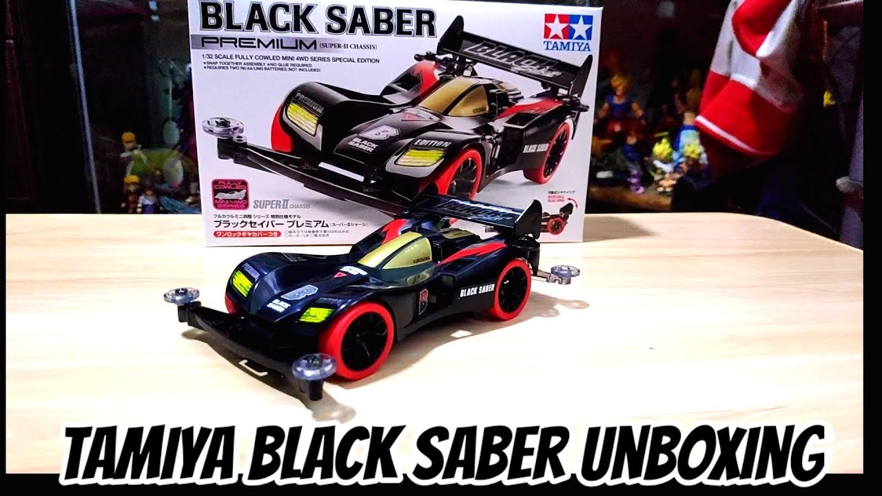 Tamiya 4WD Black Saber Premium Edition Unboxing