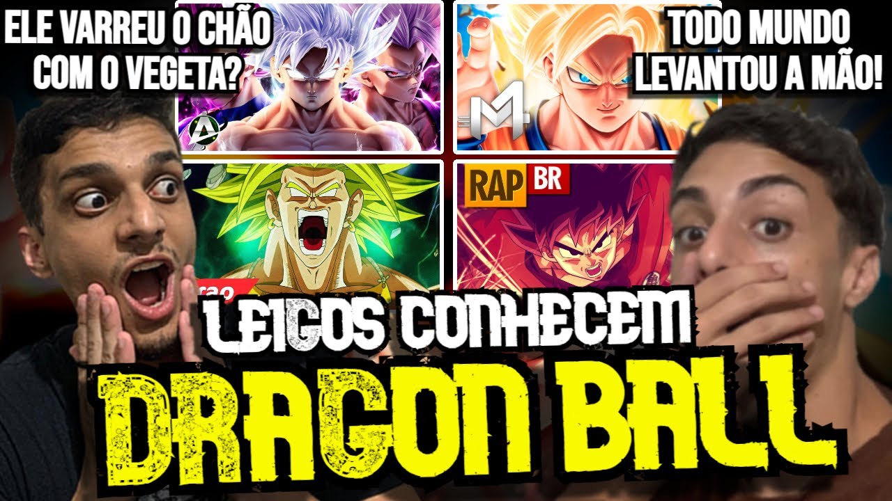 LEIGOS REACT | SÓ DRAGON BALL! | ANIRAP, TAUZ, 7MZ E M4RKIM