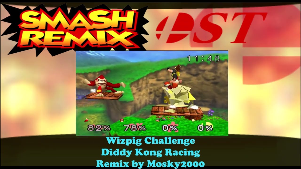 Smash Remix OST Extended - Wizpig Challenge (Diddy Kong Racing) by Mosky2000