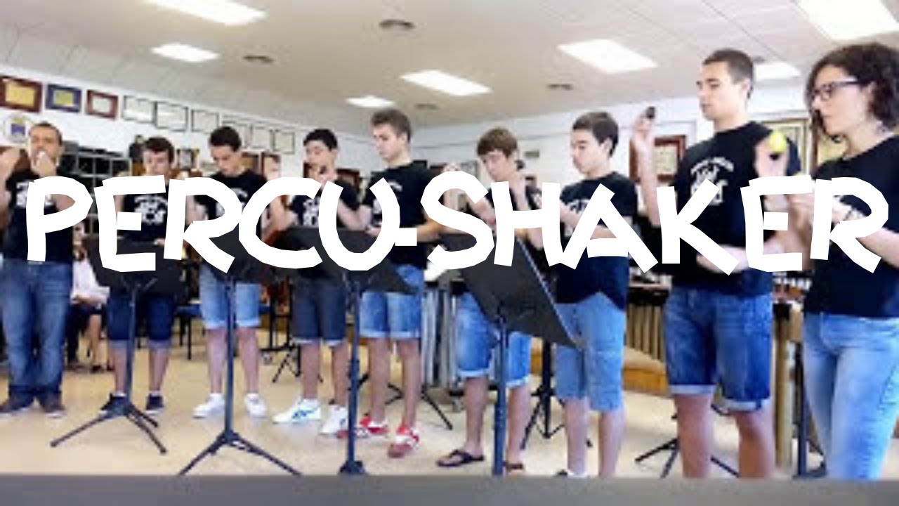 Egg Shakers percussion piece. 