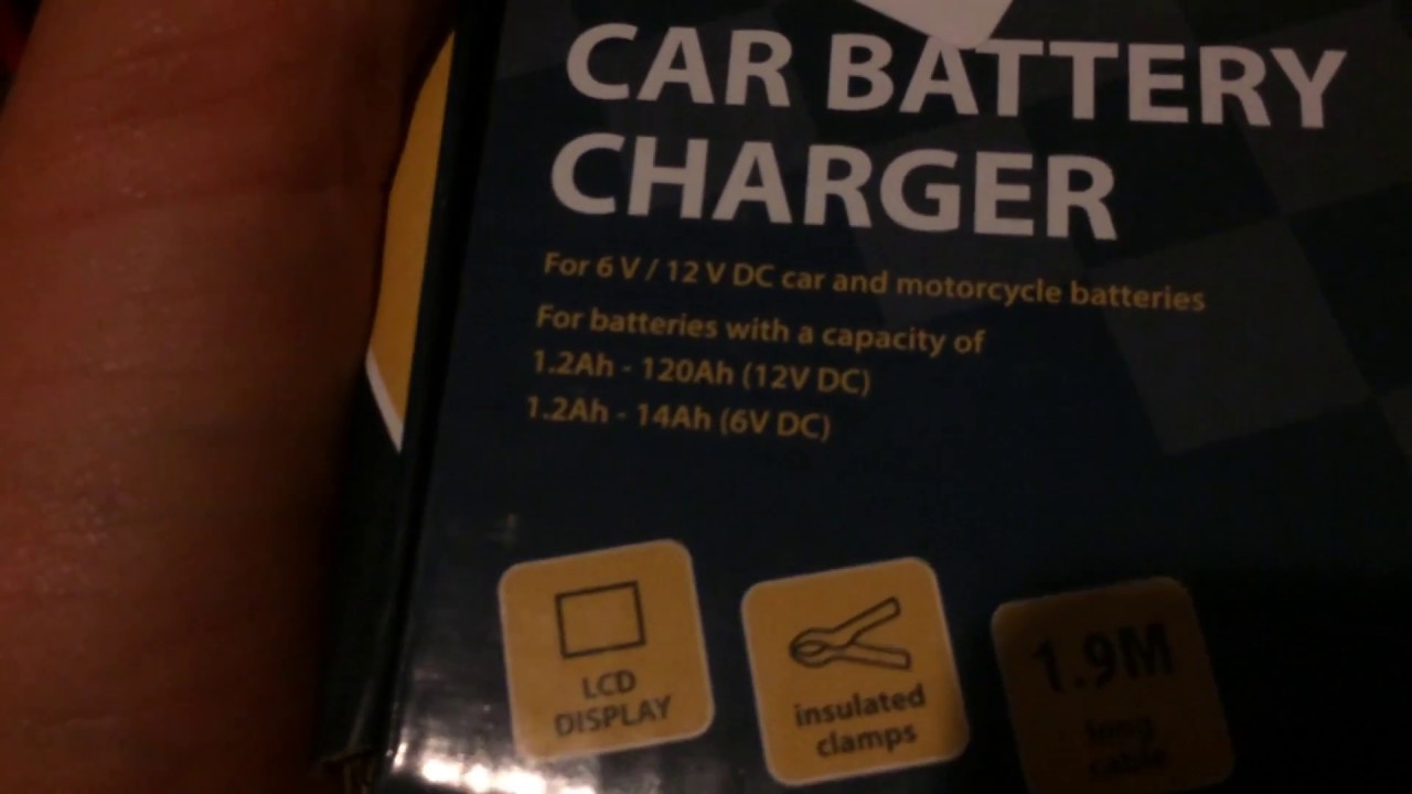AutoXs 6/12v battery charger