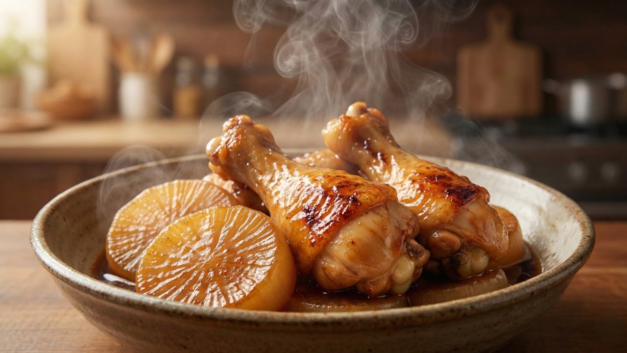 【No Simmering】Quick Chicken & Daikon RadishBudget-Friendly & Time-Saving Home Cooking