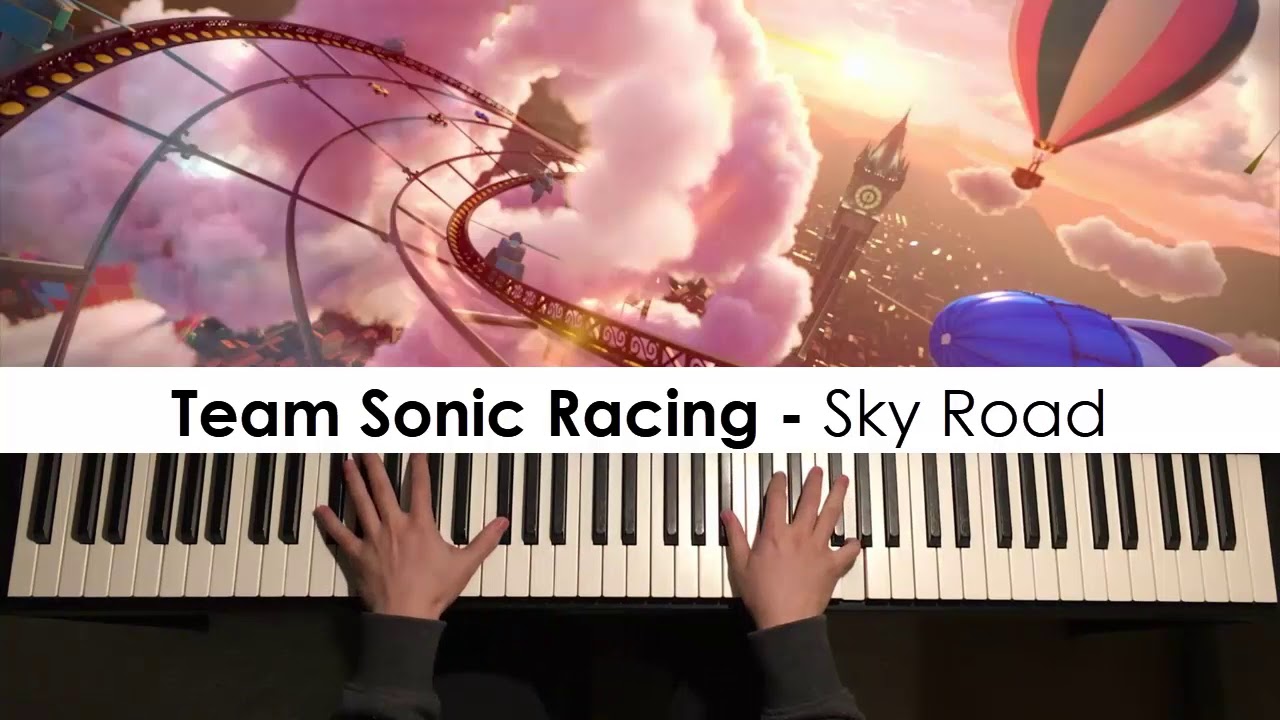 Team Sonic Racing - Sky Road (Piano Cover) | Dedication 