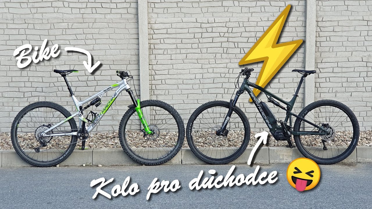E-BIKE vs. BIKE: Jak zlenivíte na elektrokole v terénu?