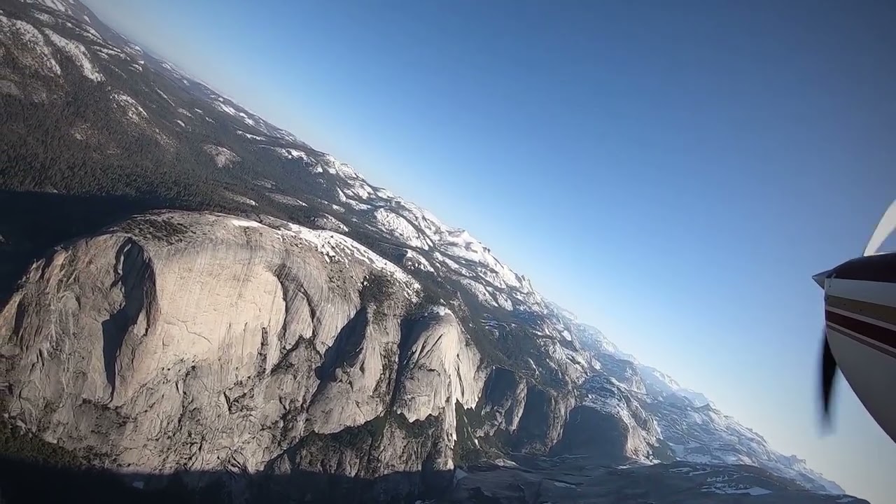 Yosemite National Park Flight (June 2023)