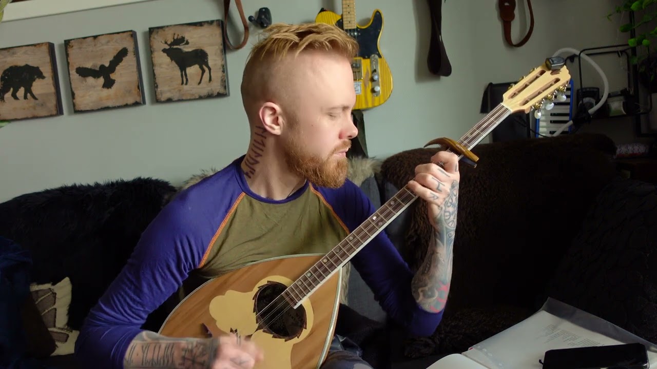 Norwegian folk on the Greek bouzouki