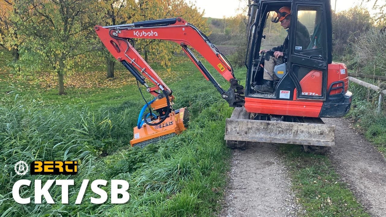 Easy mulching - Land clearing equipment Berti CKT/SB #mulcher #landclearing