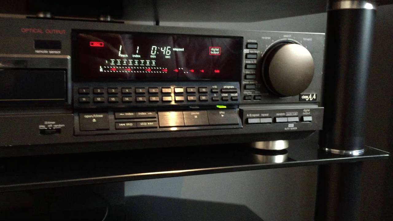 Technics SL-P999 Demo with EUR64729 remote