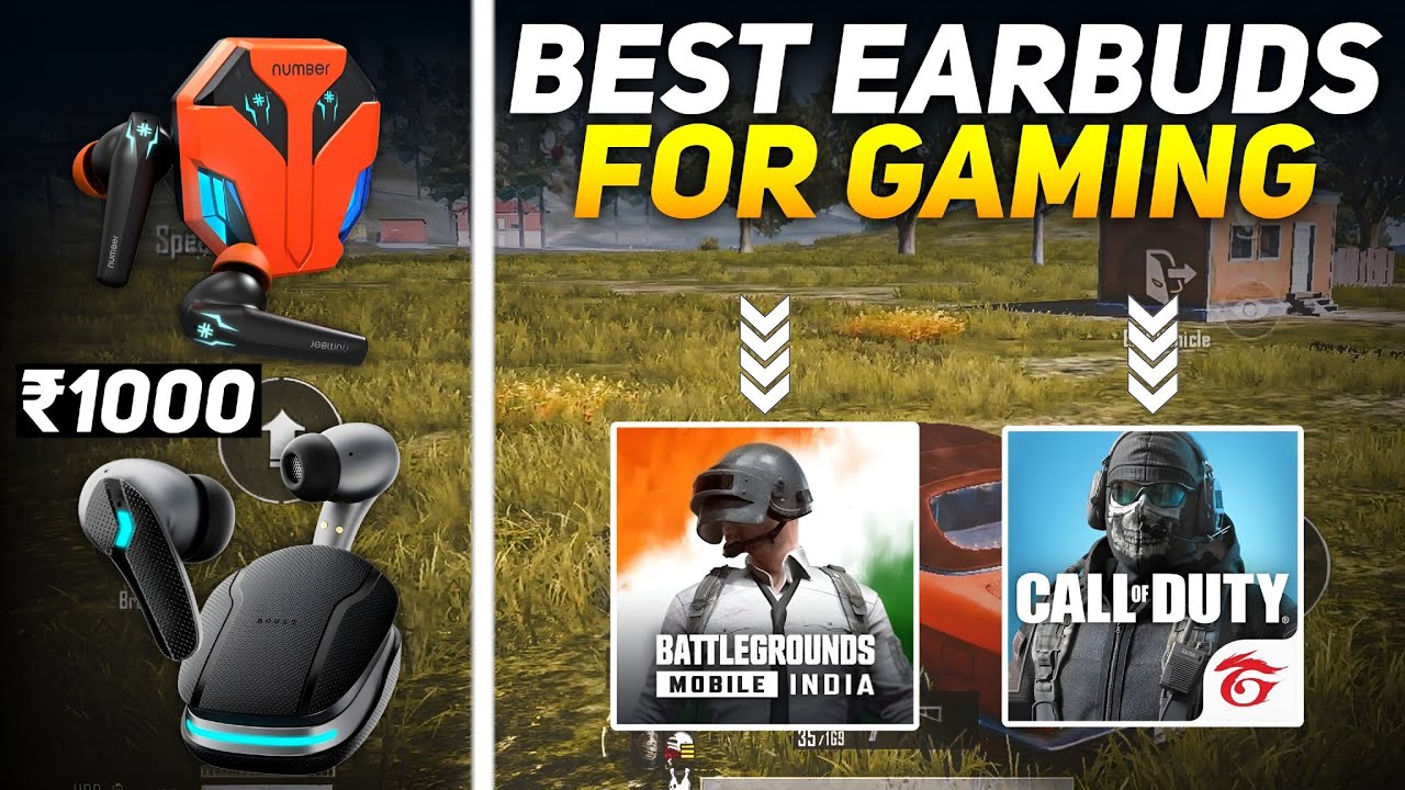 BEST WIRELESS EARBUDS FOR GAMING UNDER 1000 RS 🔥 GAMING EARBUDS EARPHONES UNDER 1000 IN 2025