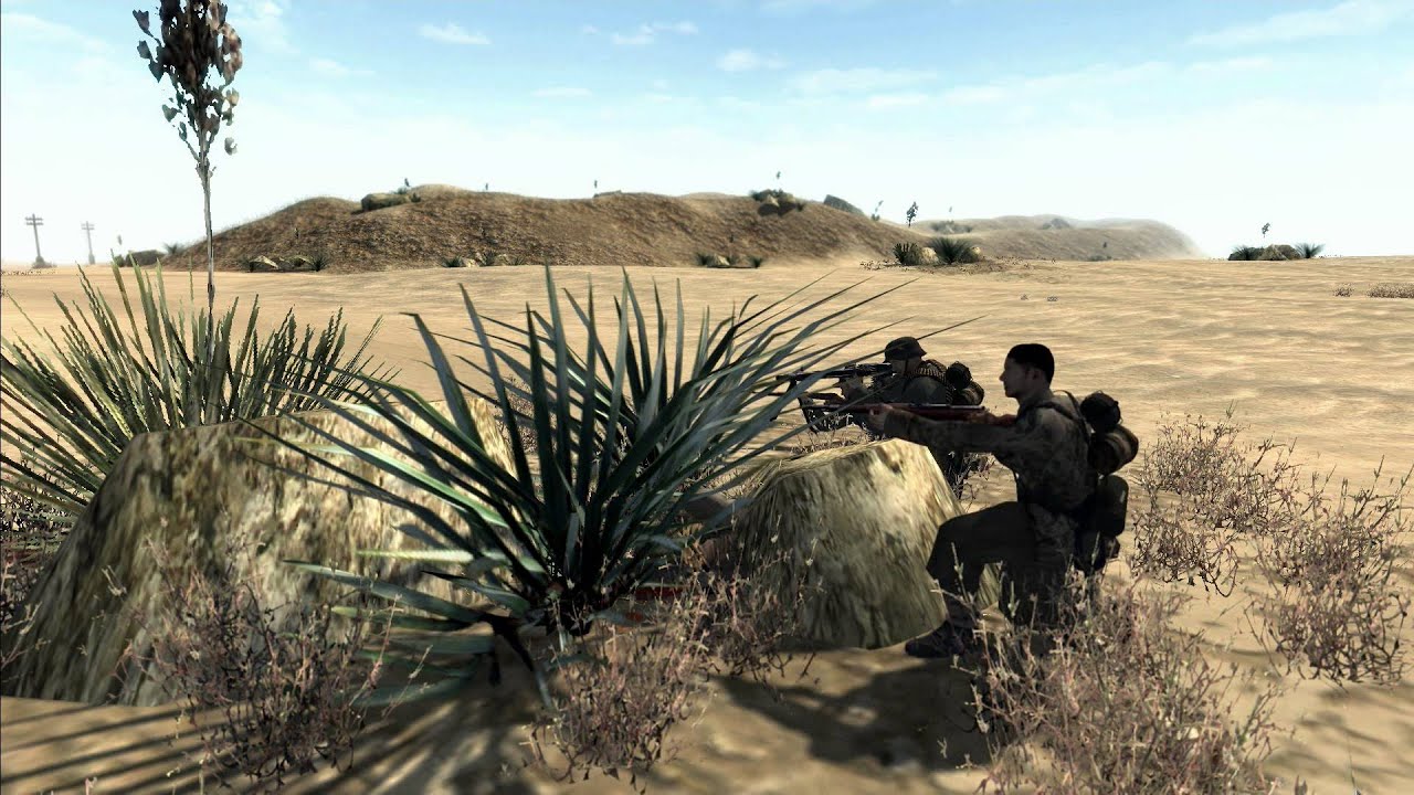 Desert Village Defense - Men of War Cinematic