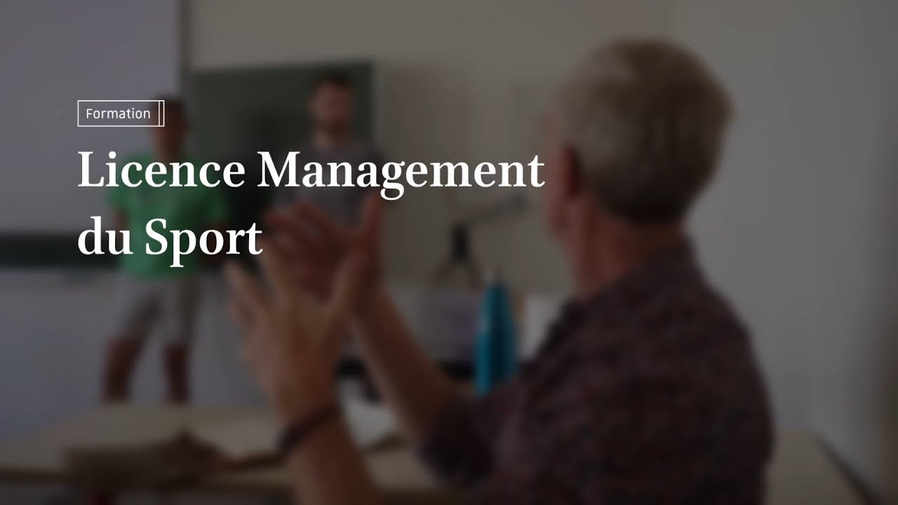 Licence Management du Sport - STAPS