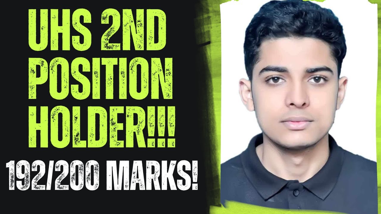 How I Scored 192 Marks In UHS MDCAT 2023? ft. Furqan Bajwa @drhamzaashraf