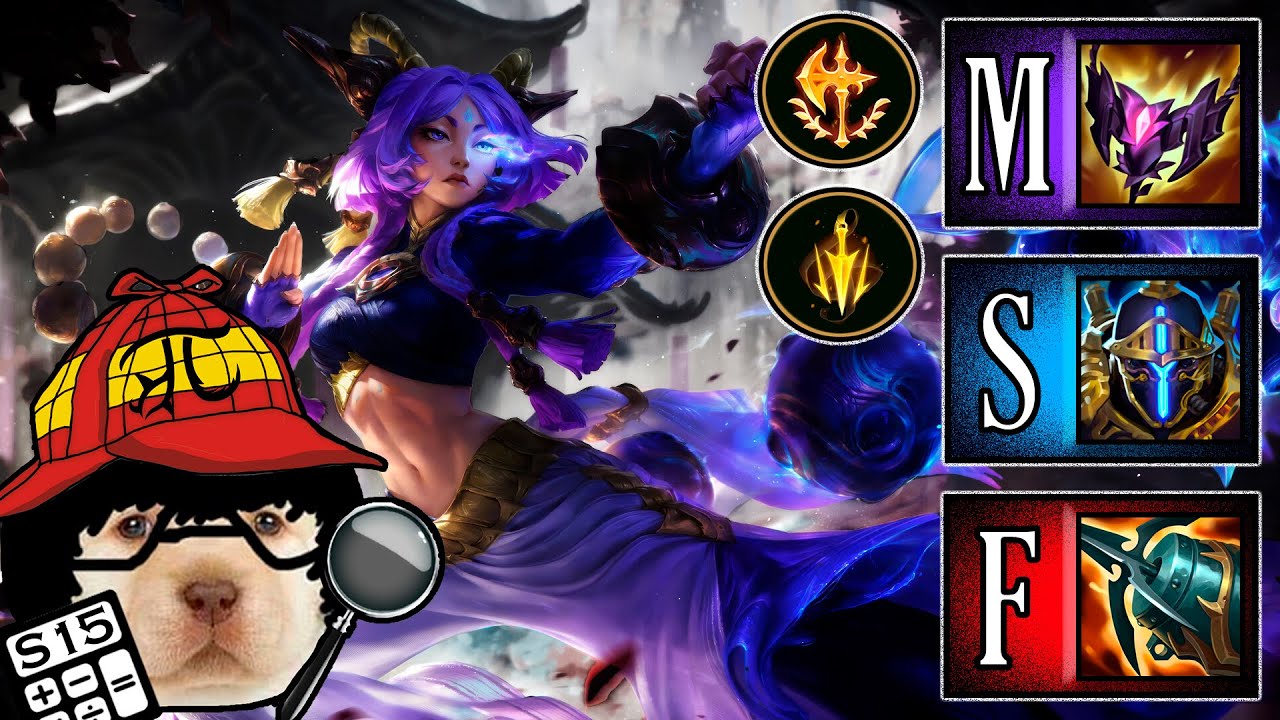 Tierlist: Objetos y Runas para Yunara / Challenger Maths - S15 / LoL Educativo