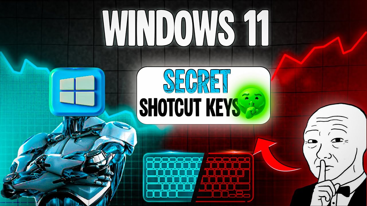 Secret shortcut keys🗝️ for windows 11 ( Don`t miss this ) │professional shortcut keys  😎