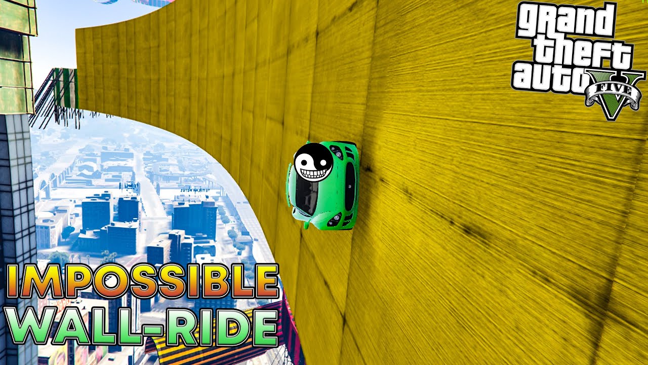GTA V: only real man can complete this hard wallride