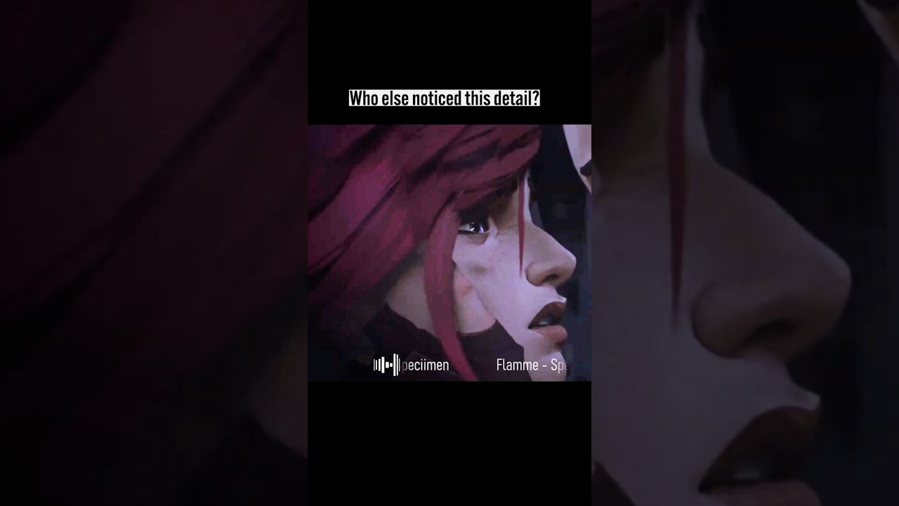 Did you spot this one? 👀💜 ➡️ 💙#arcane #netflix #vi
