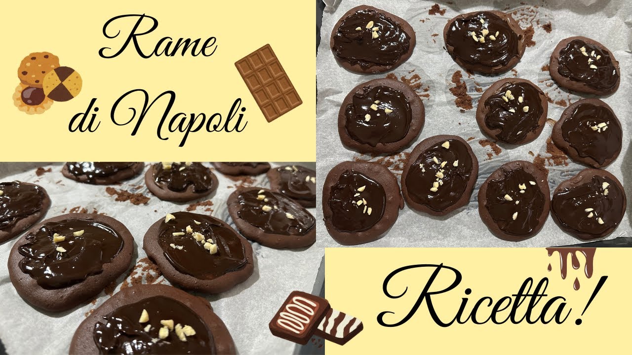 RICETTA BISCOTTI RAME DI NAPOLI! BUONISSIMI!!