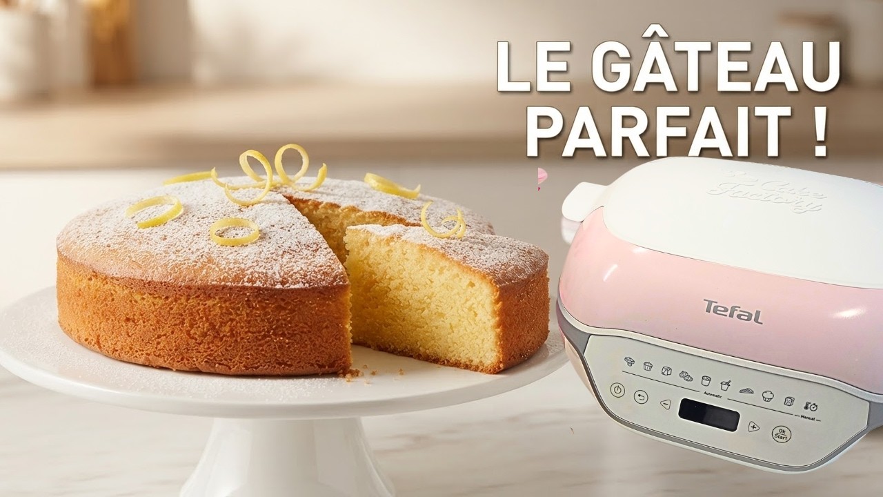 Gâteau au Citron au Cake Factory Infinity 🍋 Ultra Moelleux et Facile