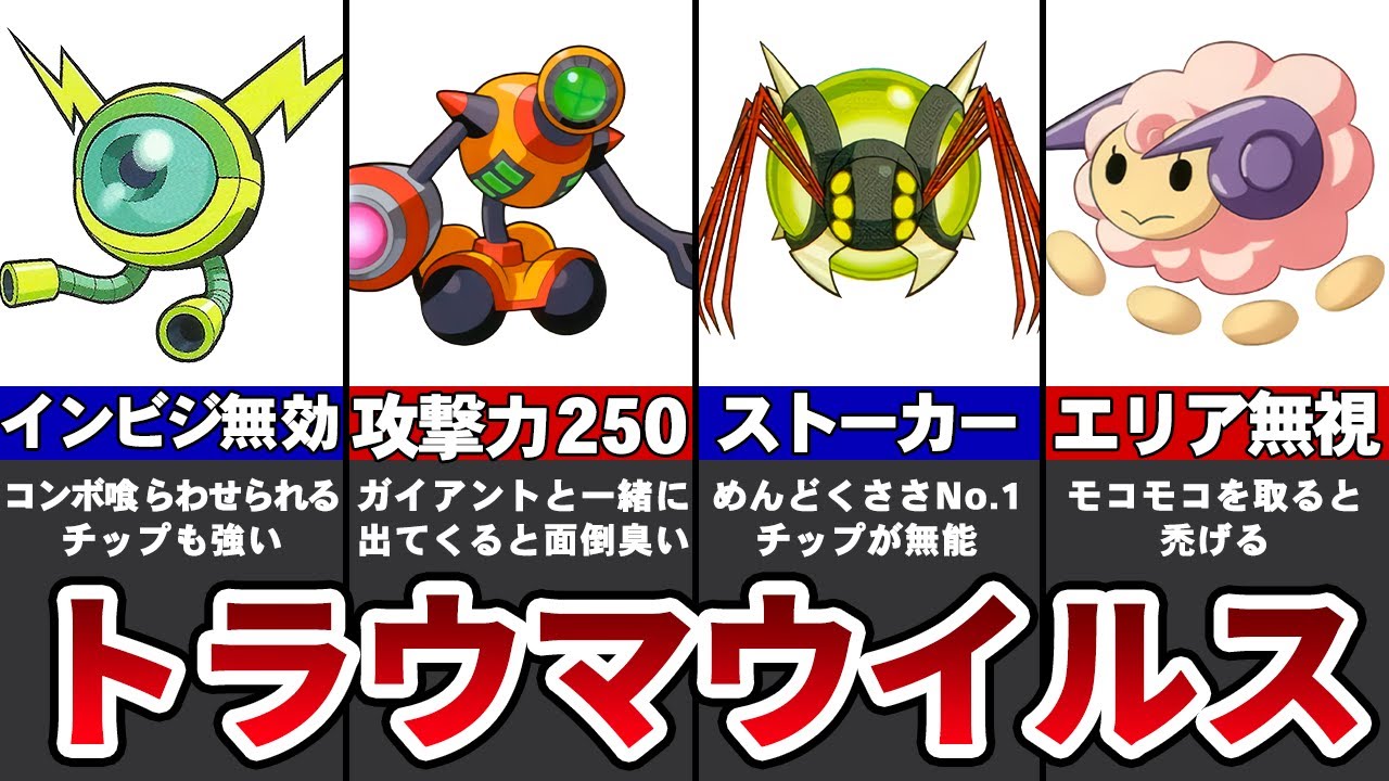 ロックマンエグゼ4〜6の強すぎた最強ウイルスTOP7【ゆっくり解説】