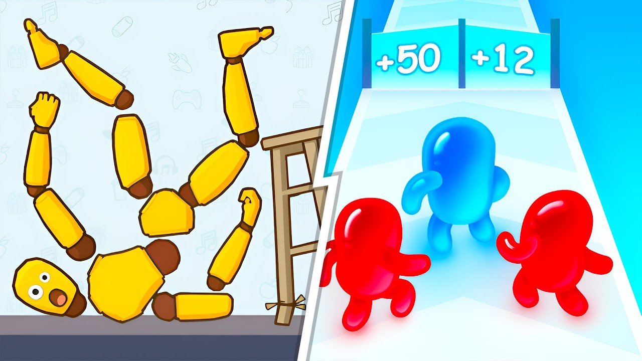 Kick & Break VS Join Blob Clash 3D - Full Levels Speedrun Gameplay (Android & iOS) Ep 992