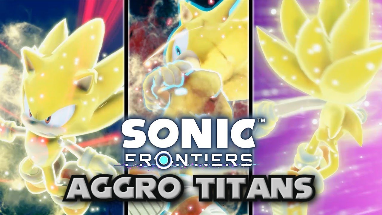 Sonic Frontiers Aggro Titans (2025 September Update) | All New QTE & Cutscenes
