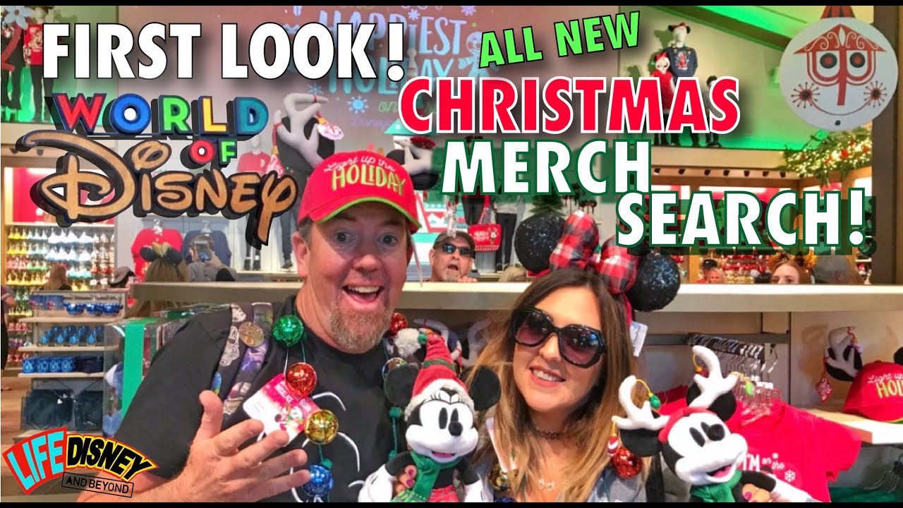 First Look! Disneyland Christmas Merchandise 2018 and The NEW complete World of Disney Store preview