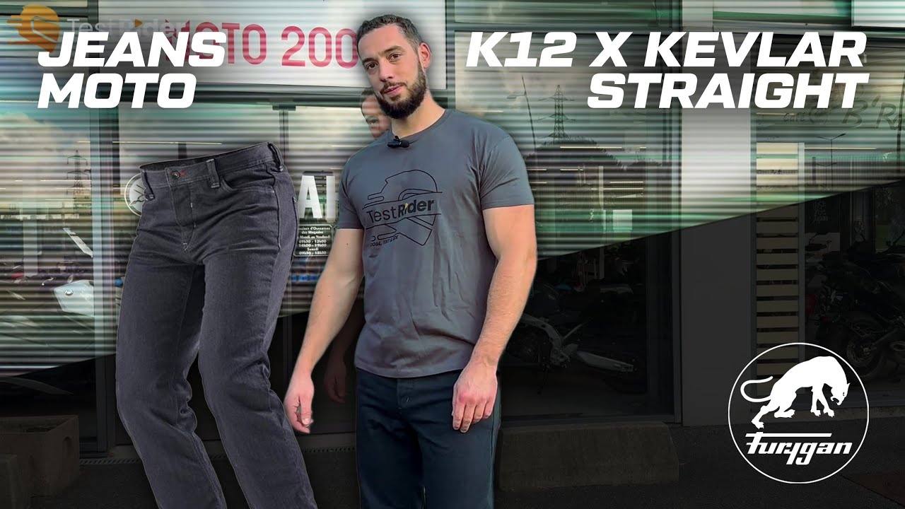 Test du jeans K12 X Kevlar de FURYGAN par Tom de Maxxess Le Havre