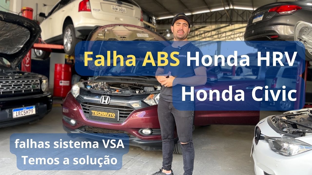 Problema ABS Sistema VSA Honda, temos a solução  honda HRV e Civic  cod 32-11 , 123-11 entre outros