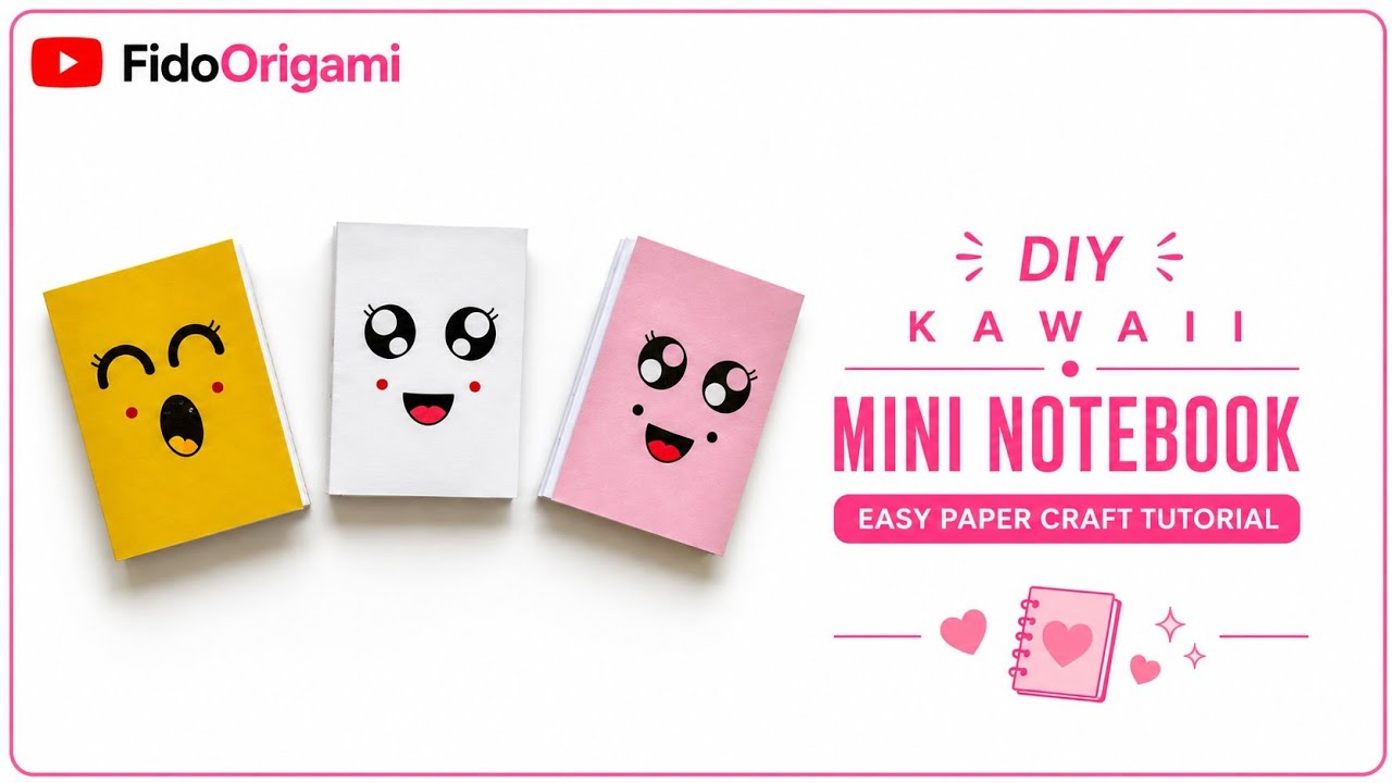 Kağıttan Defter Yapımı - Kendin Yap