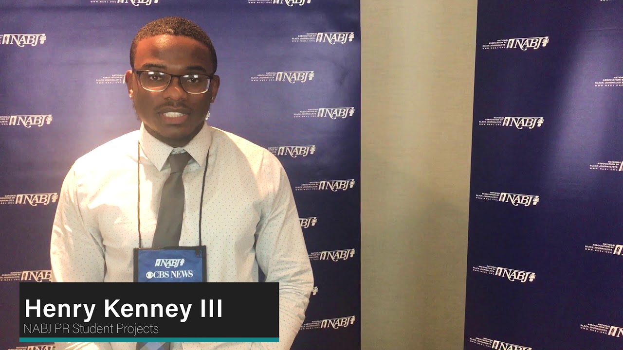 #NABJisWhere: Henry Kenney lll, NABJ Student Projects