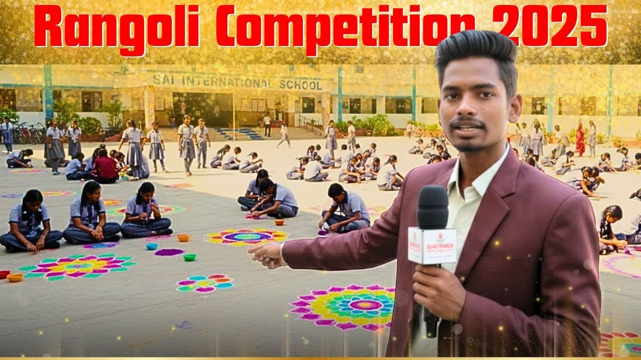 Diwali Rangoli Competition 2025 | Sai International School Asnabad