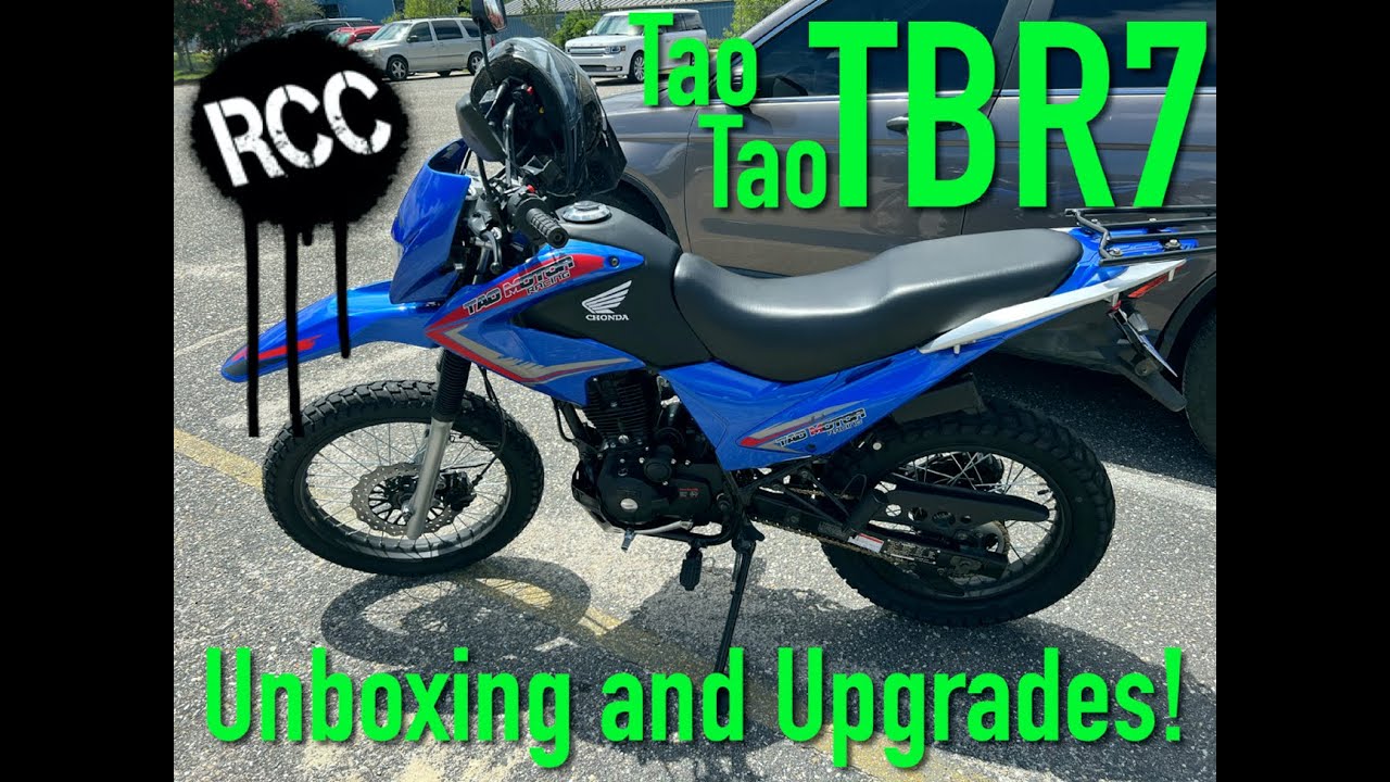 We bought an Amazon Motorcycle - 2021 Tao TBR7!