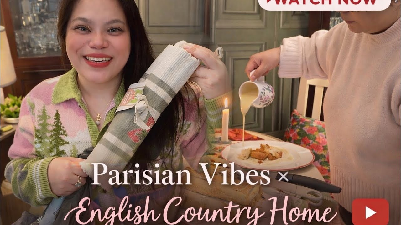 Slow living Uk / Traditional English Sunday Roast / Kitchenware Finds ~ cozy snowy night/warm baked 
