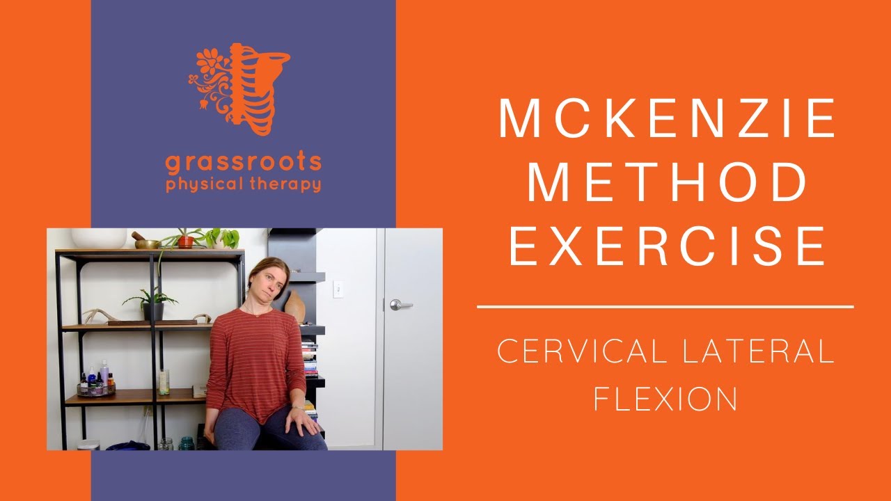 McKenzie Method Exercise | Cervical Lateral Flexion